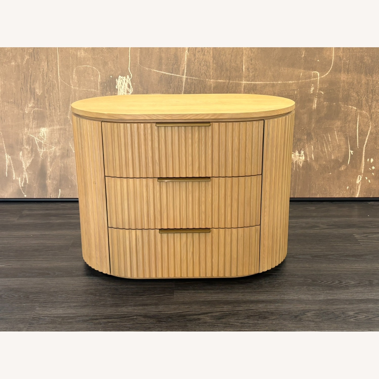 Restoration Hardware Byron Closed Nightstand 32" Light Oak - image-17