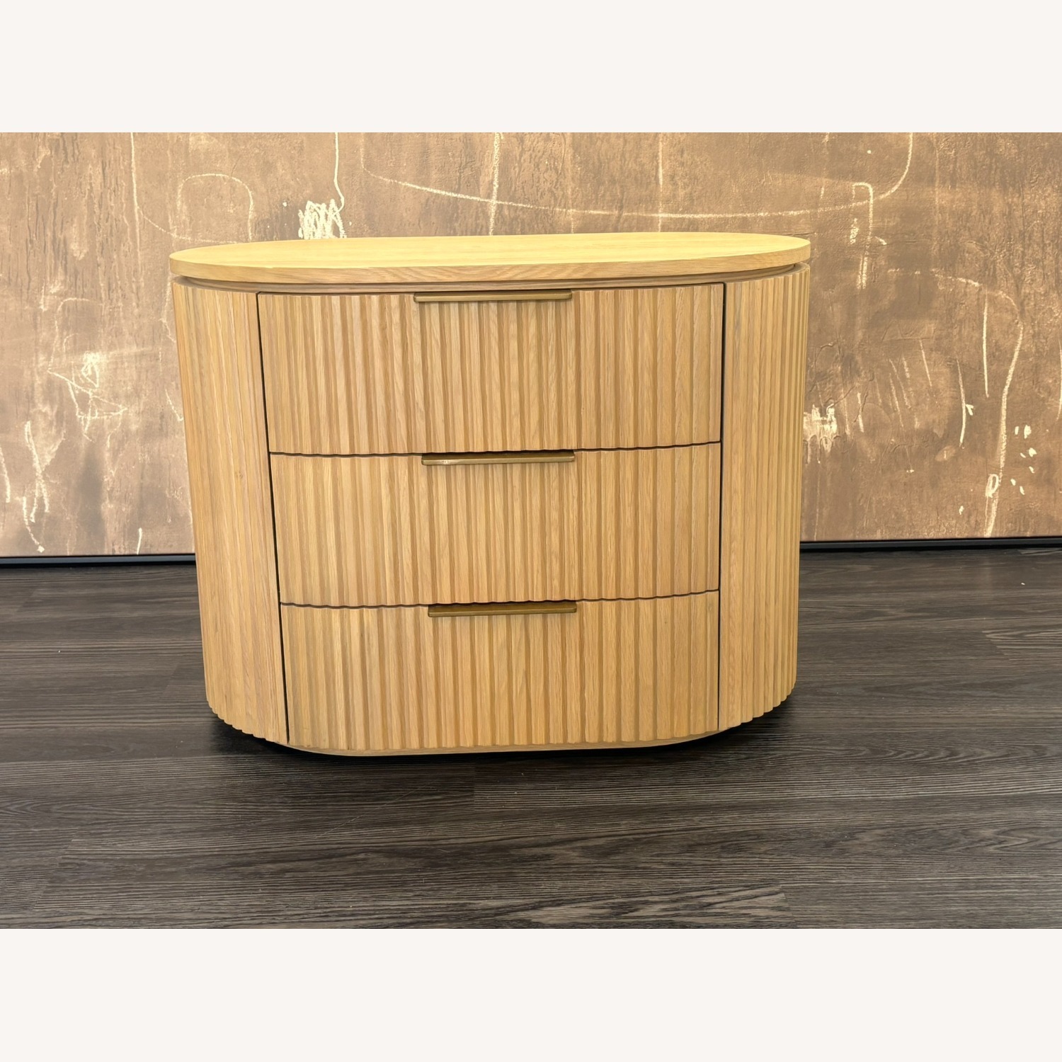 Restoration Hardware Byron Closed Nightstand 32" Light Oak - image-19