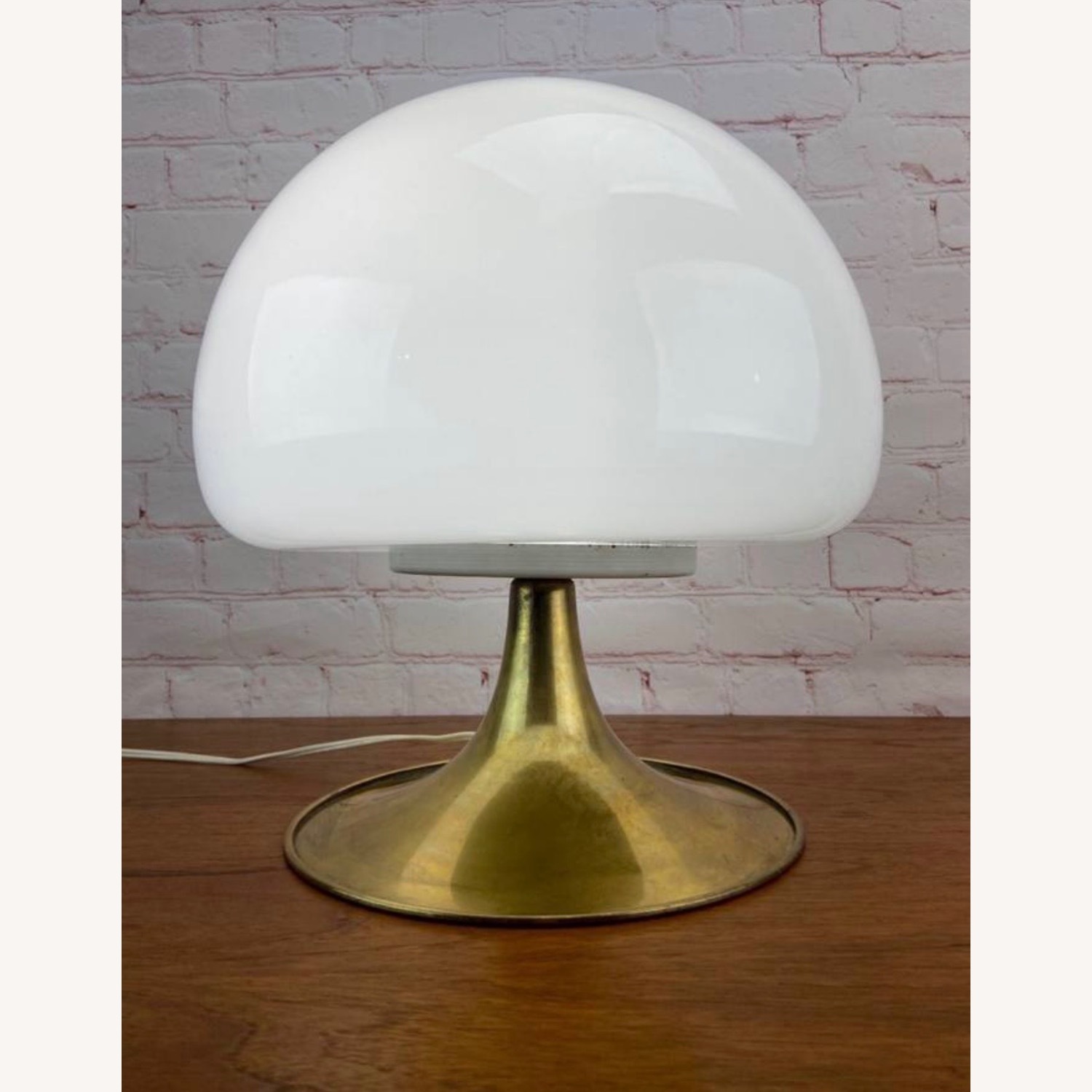 Vintage/Antique Gold Table Lamp - image-3
