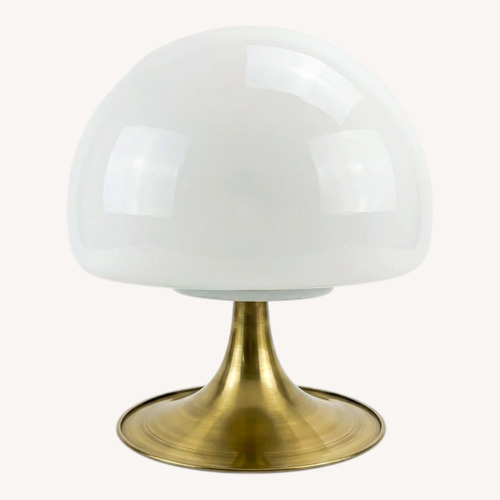 Used Vintage/Antique Gold Table Lamp for sale on AptDeco