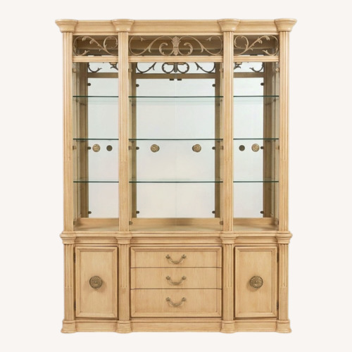 Used Bernhardt Furniture White Wall Unit for sale on AptDeco