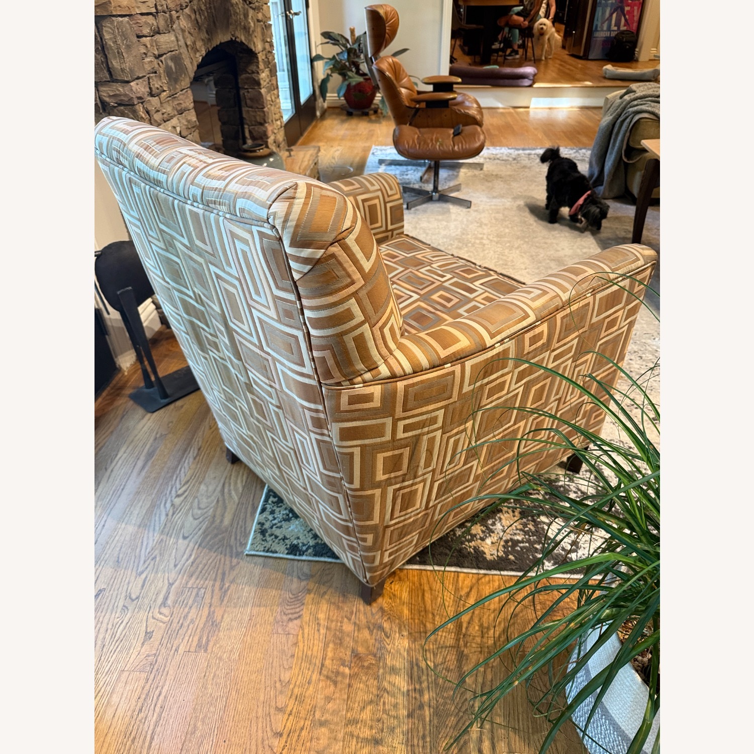 Norwalk Light Brown Accent Chair - image-3