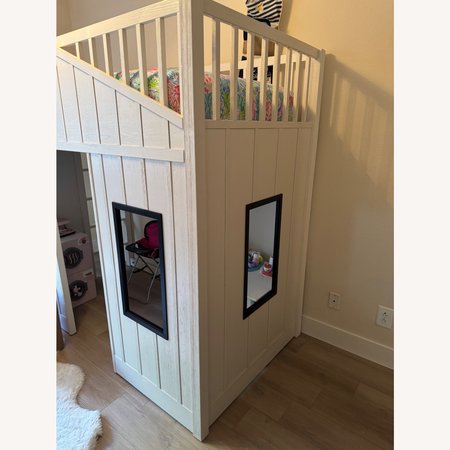 Pottery Barn Farmhouse Loft Bed - image-1