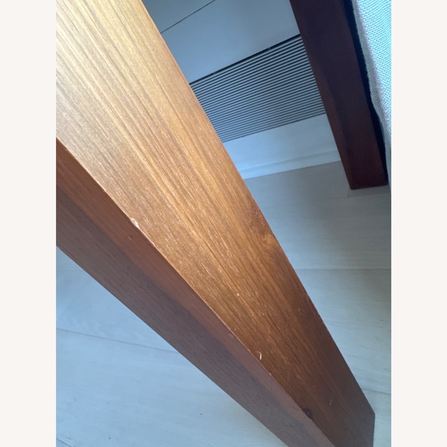 West Elm Parsons Dark Brown Wood Desk - image-6