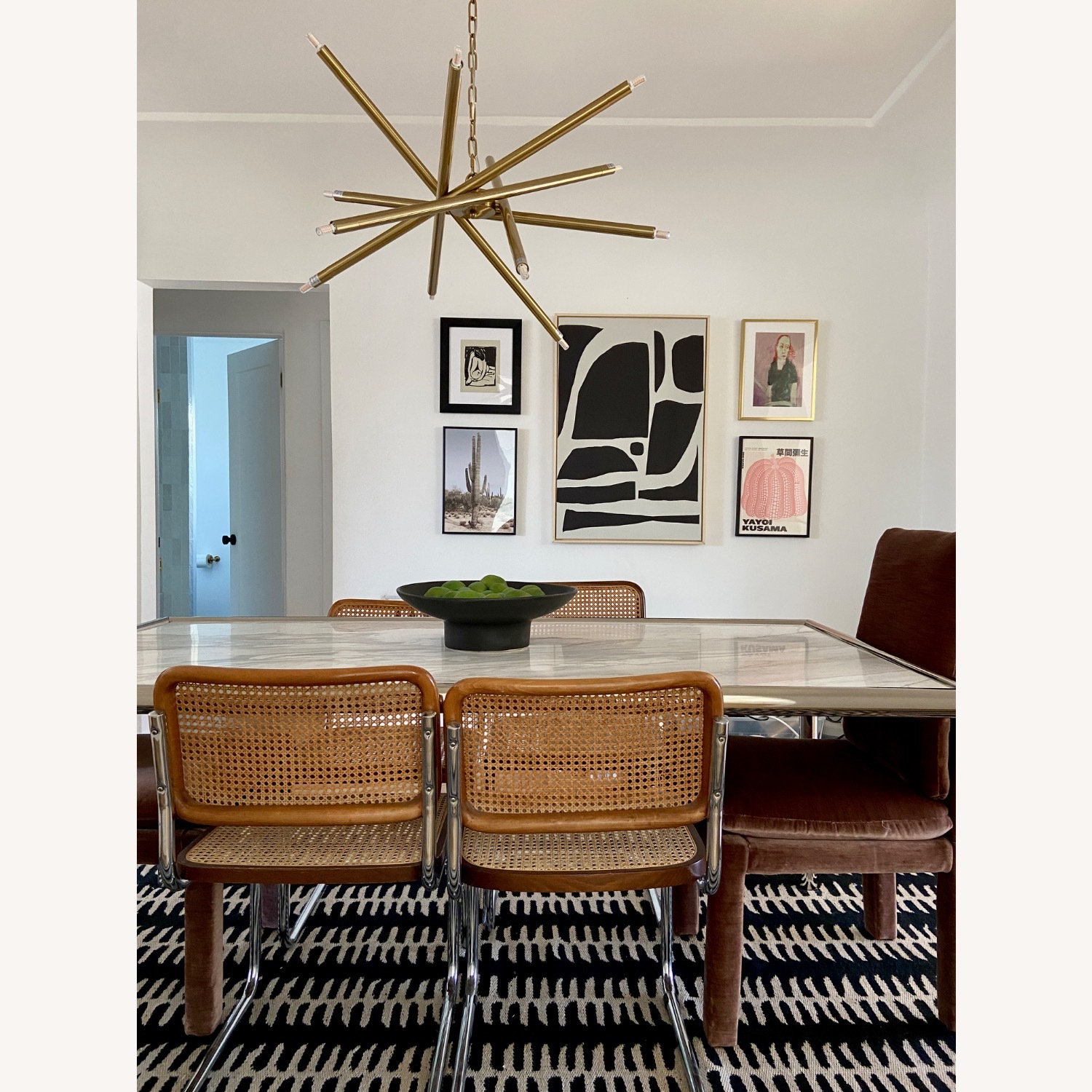 CB2 Cy Marble Dining Table - image-4
