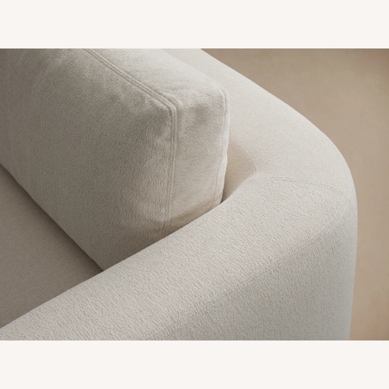 Arhaus Camila Natural Boucle 2 Seater Sofa - image-2
