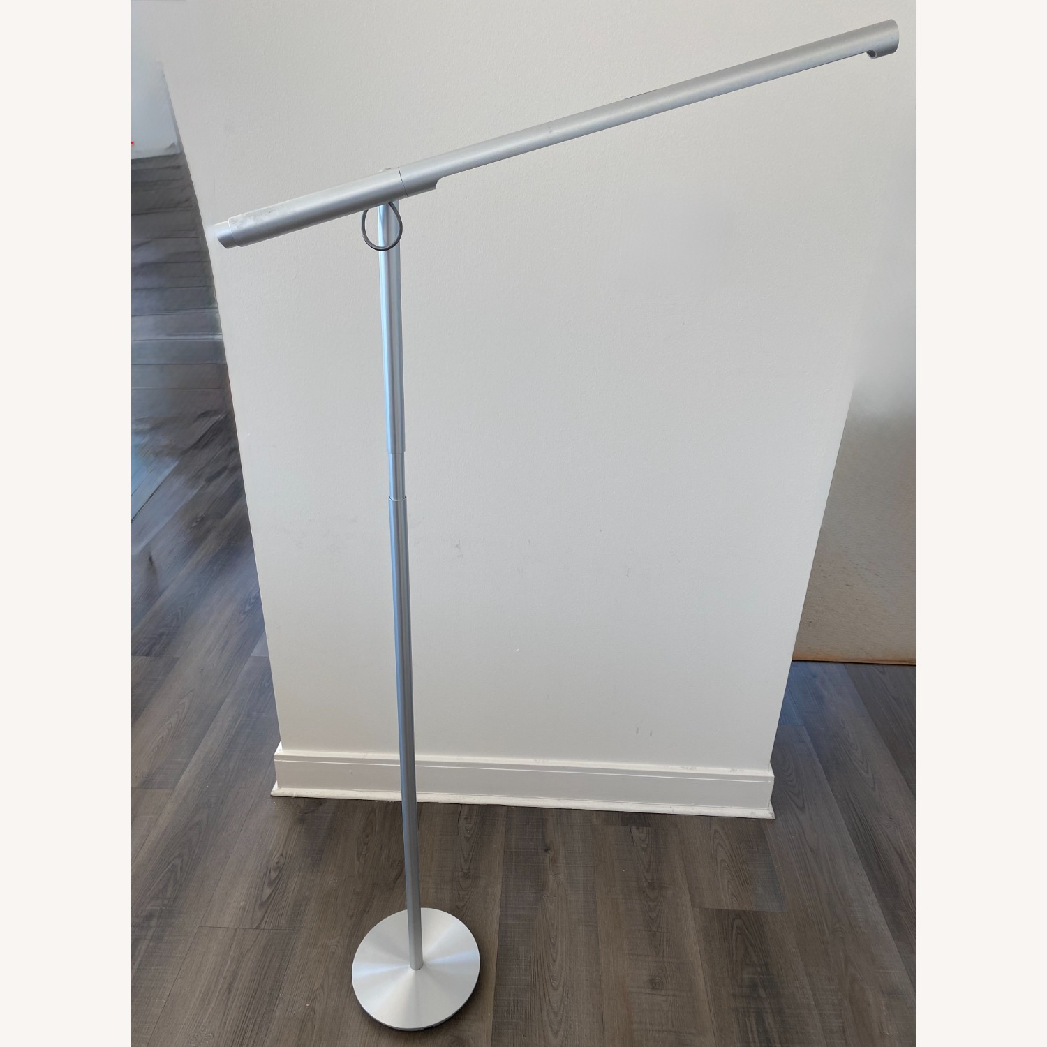 Pablo Designs Brazo Light Gray Metal Floor Lamp - image-1
