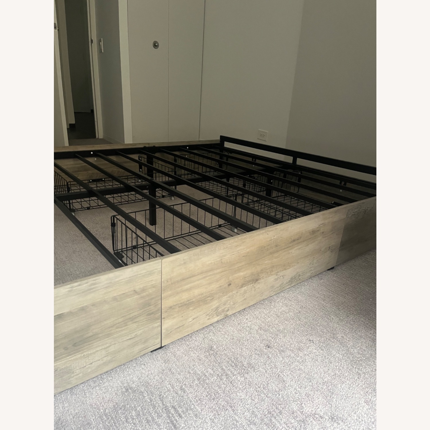 Wayfair Queen Bed Frame with Drawers - image-3