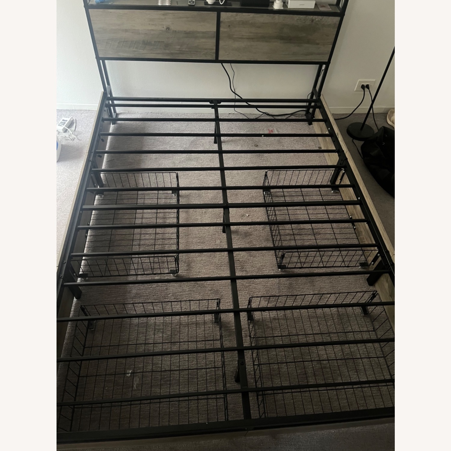 Wayfair Queen Bed Frame with Drawers - image-2