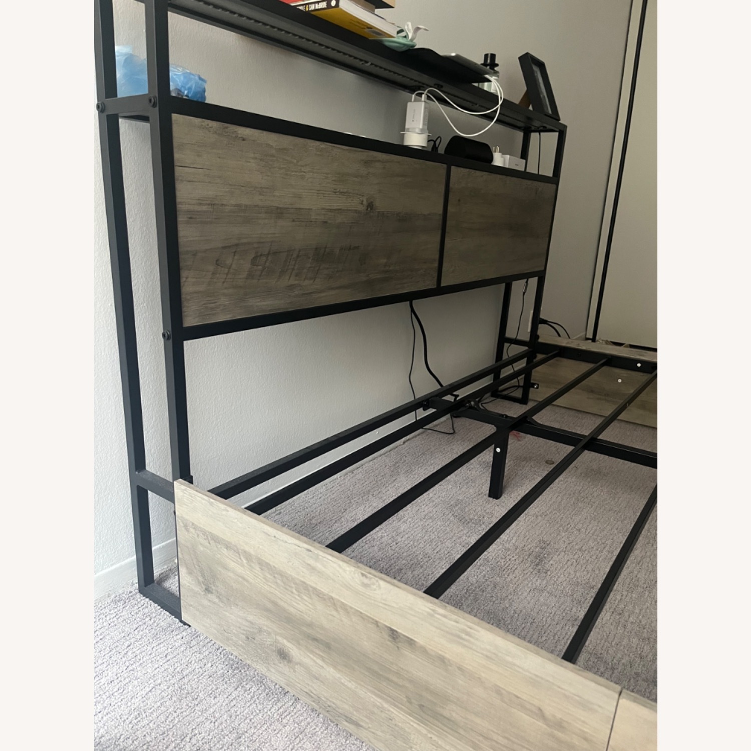 Wayfair Queen Bed Frame with Drawers - image-4