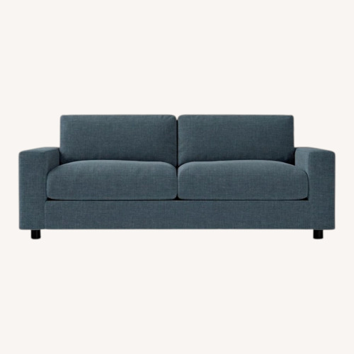 Used West Elm Dark Gray Tweed Queen Sleeper Sofa for sale on AptDeco