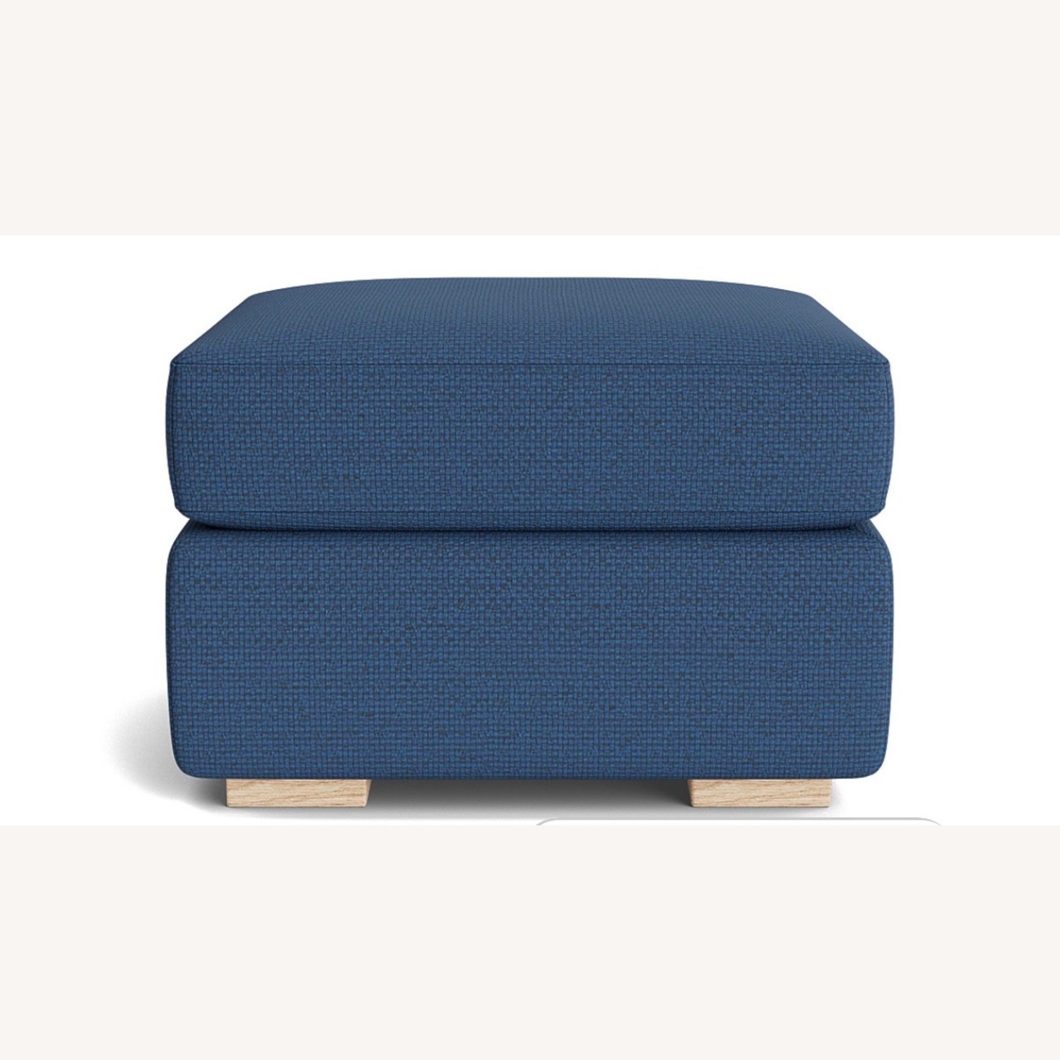 Medley Home Rio Blue Ottoman - image-4
