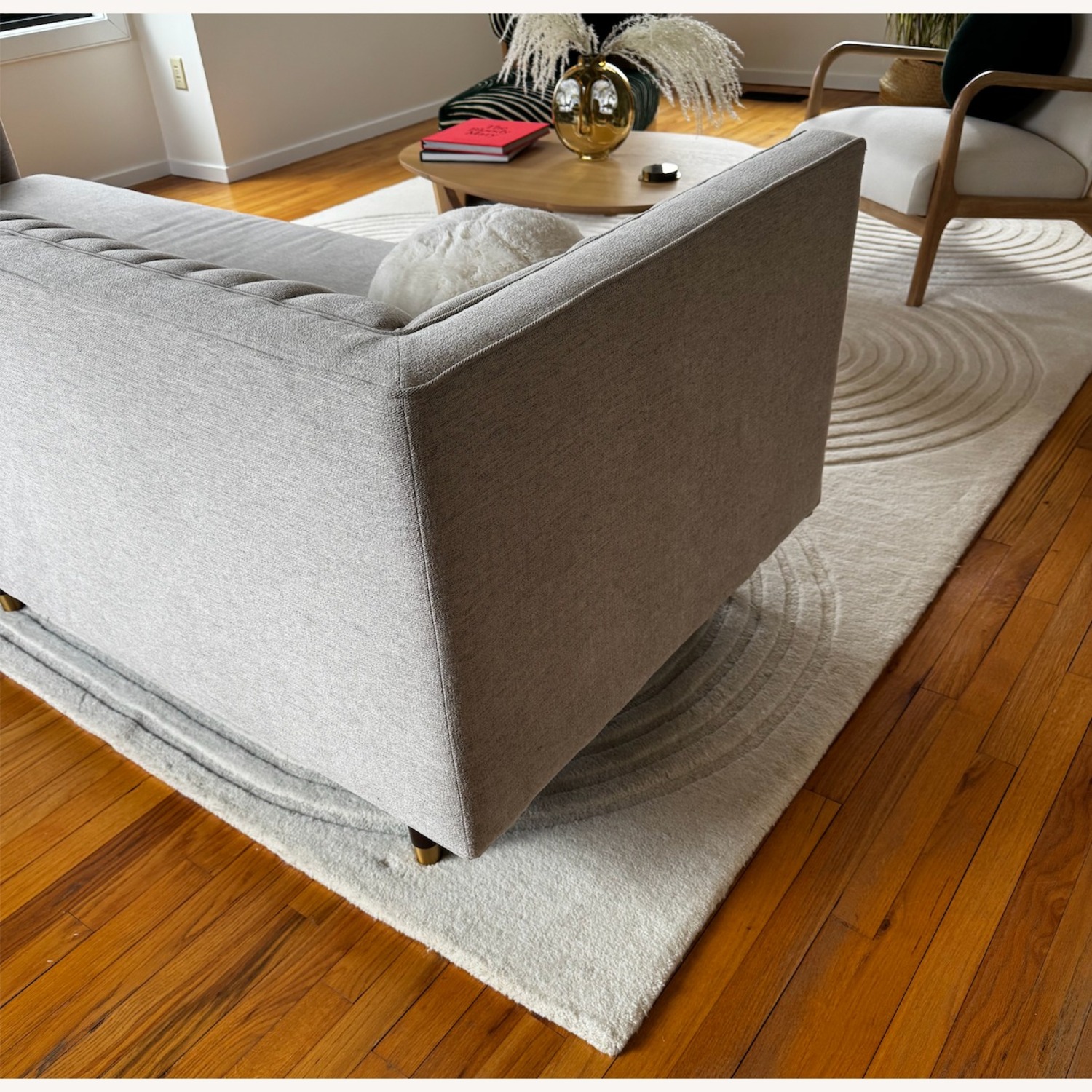 Joybird Chelsea Loveseat in Merit Dove - image-3