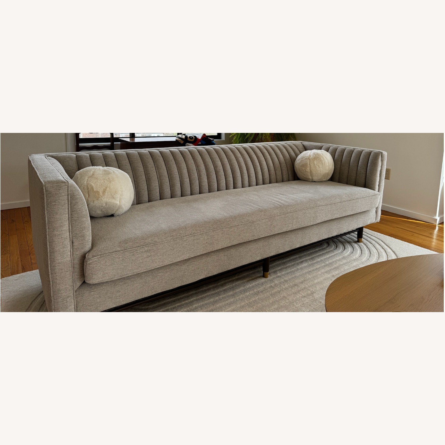 Joybird Chelsea Loveseat in Merit Dove - image-1
