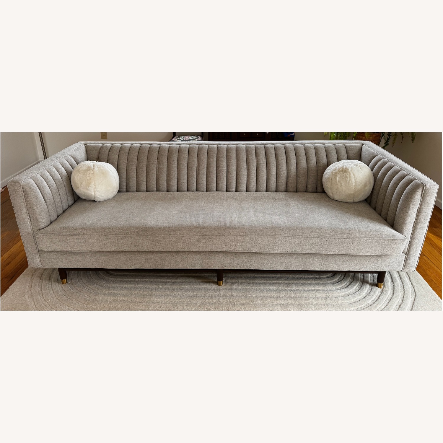 Joybird Chelsea Loveseat in Merit Dove - image-2
