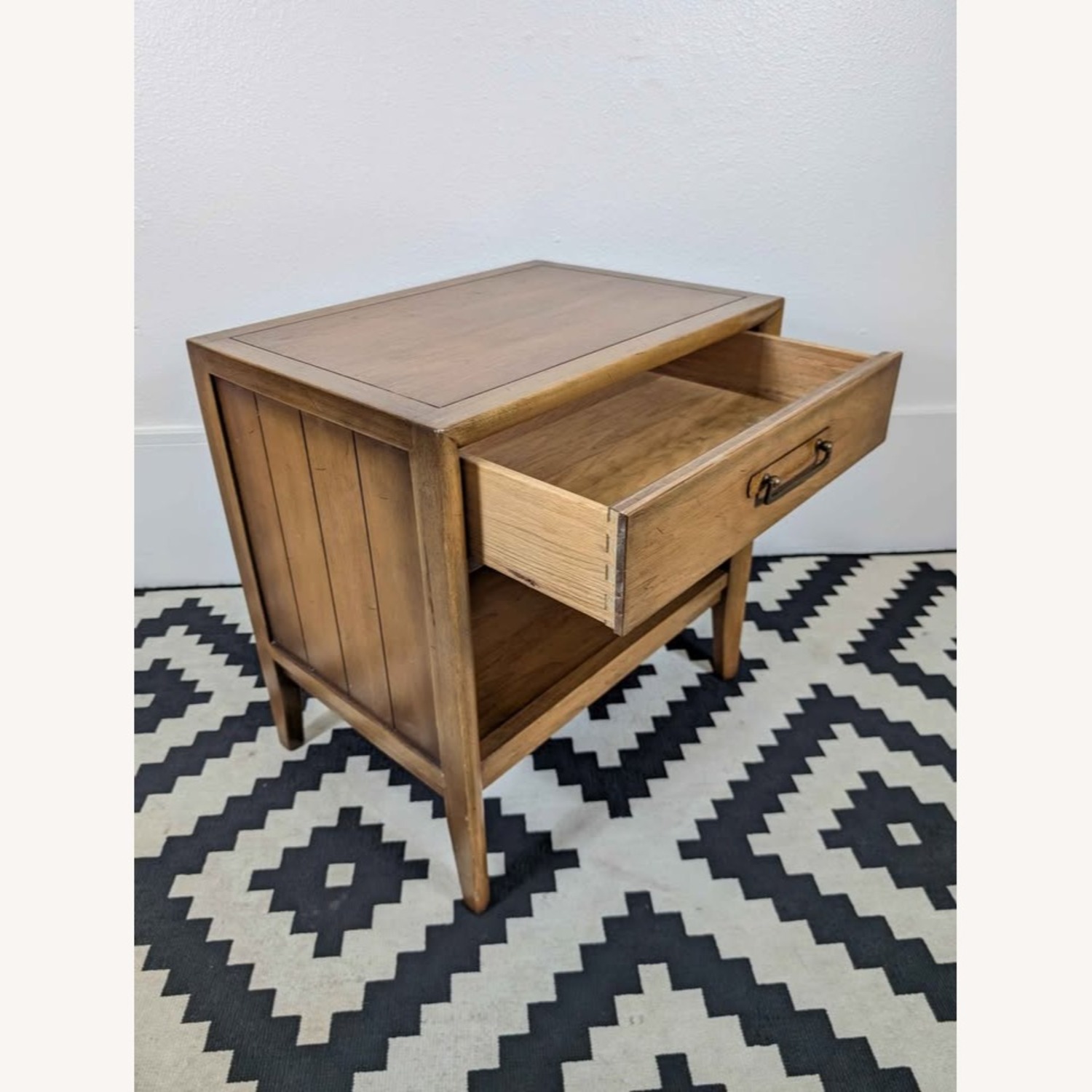 MCM Meridian Single Drawer Nightstand by Drexel - image-6