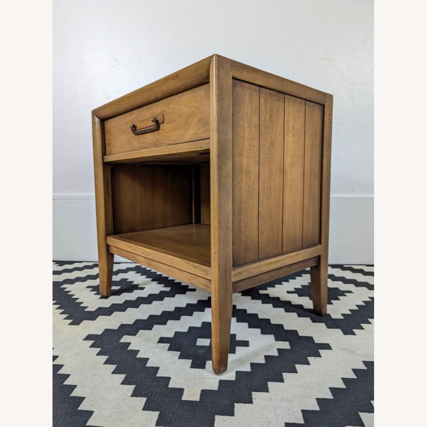 MCM Meridian Single Drawer Nightstand by Drexel - image-2