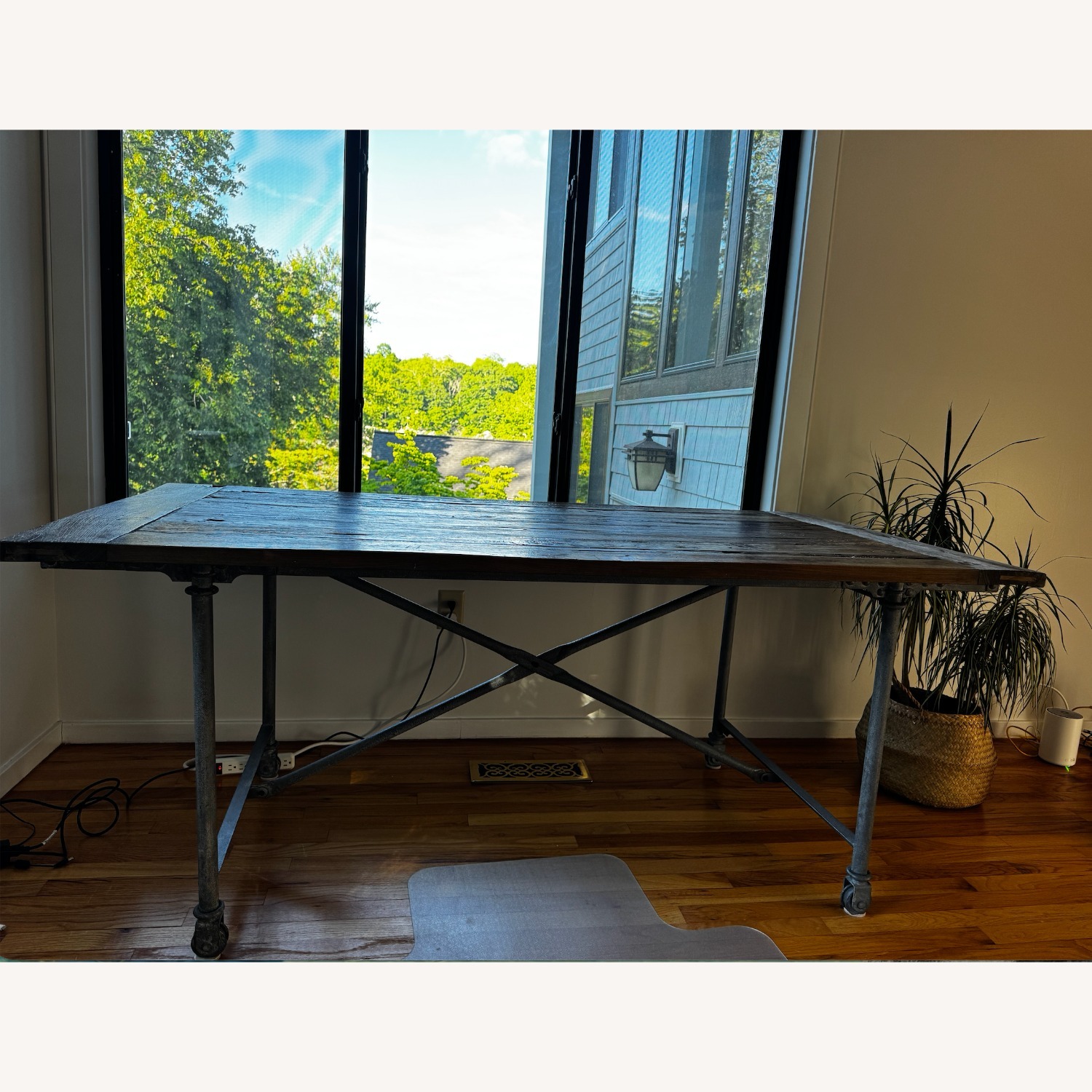 Restoration Hardware  Flatiron Rectangular Dining Table - image-3