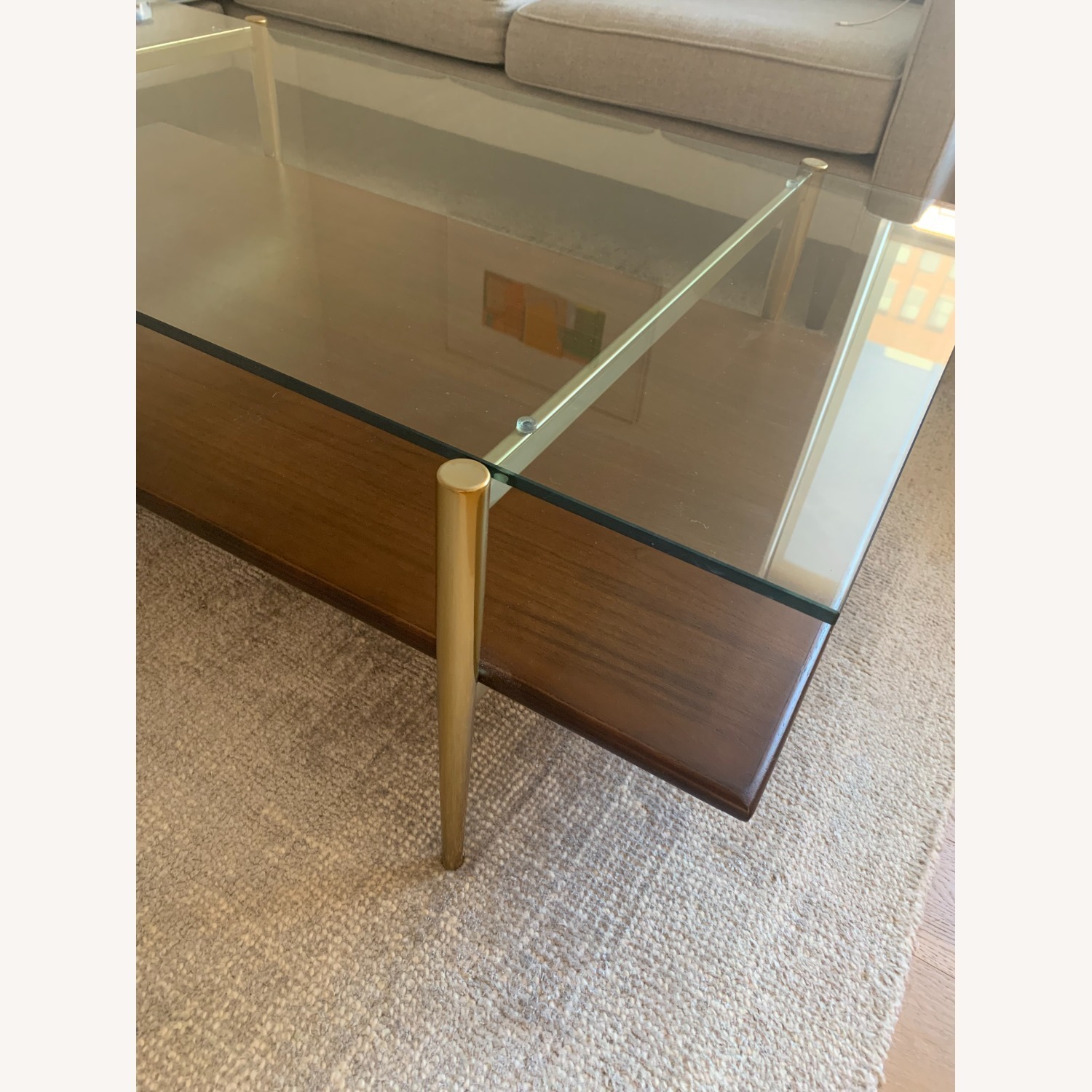 West Elm Mid Century Art Display Coffee Table - image-8