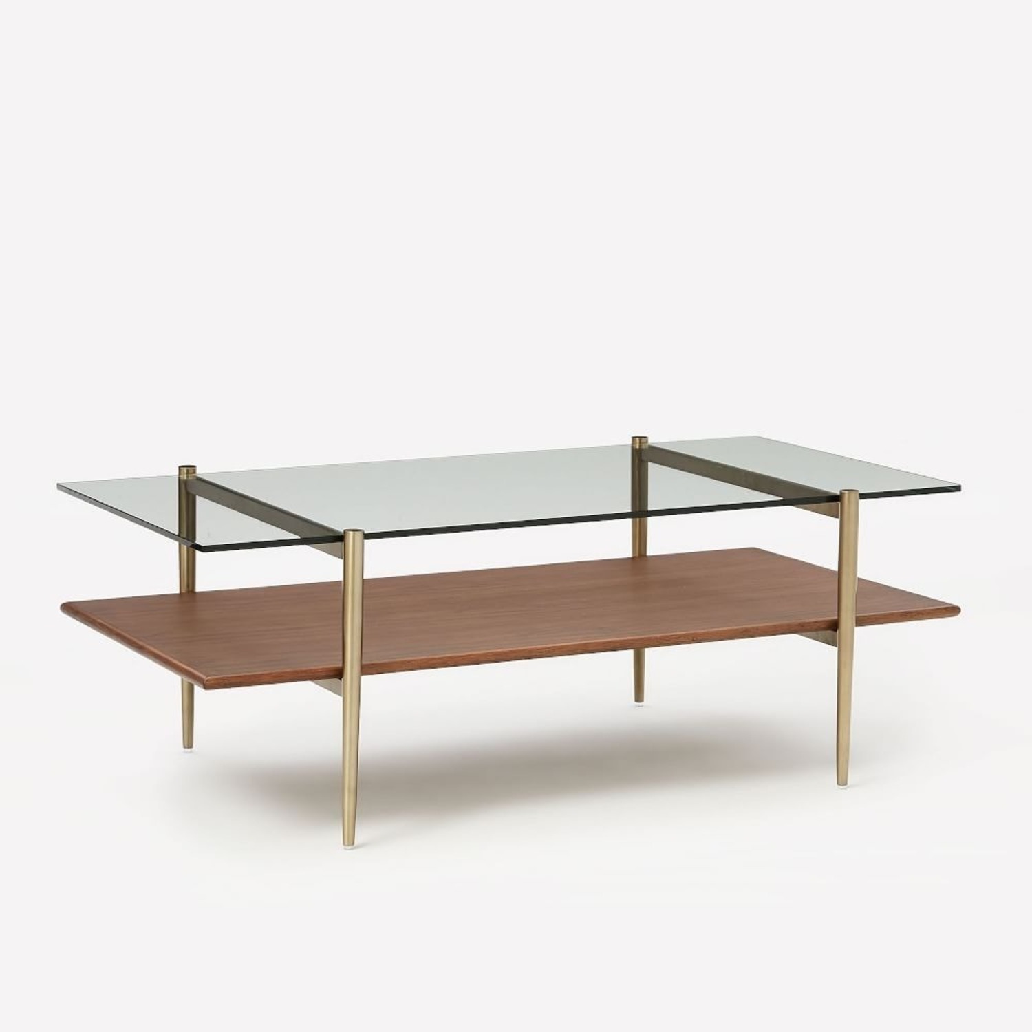 West Elm Mid Century Art Display Coffee Table - image-1