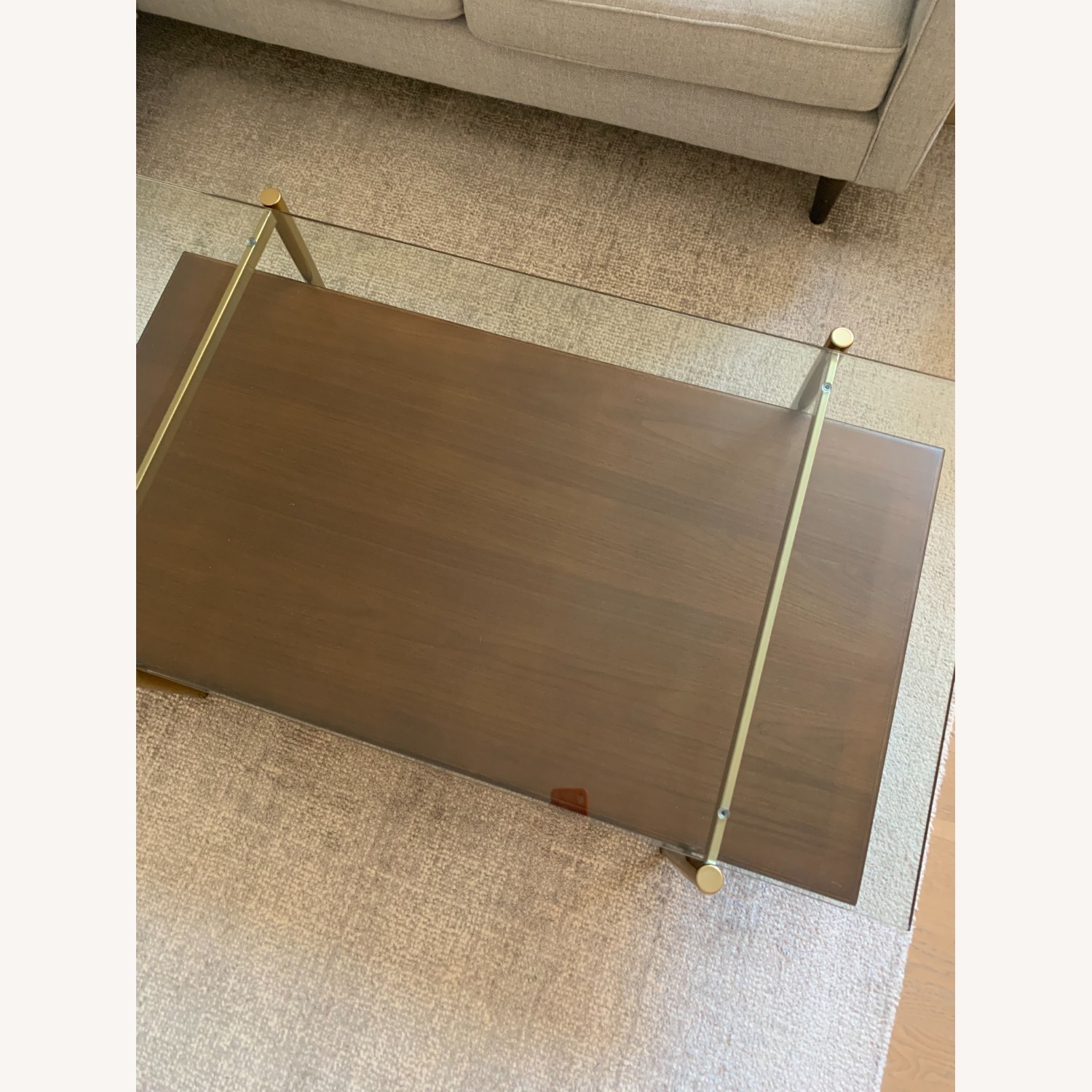 West Elm Mid Century Art Display Coffee Table - image-7