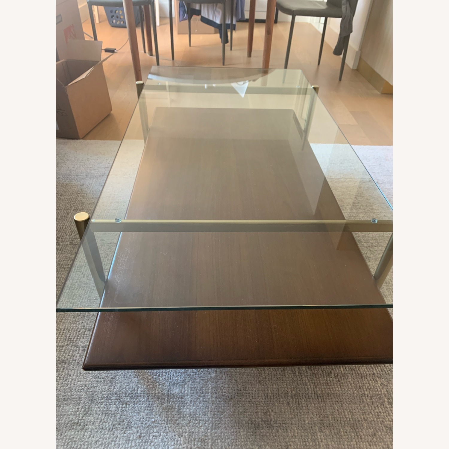 West Elm Mid Century Art Display Coffee Table - image-9