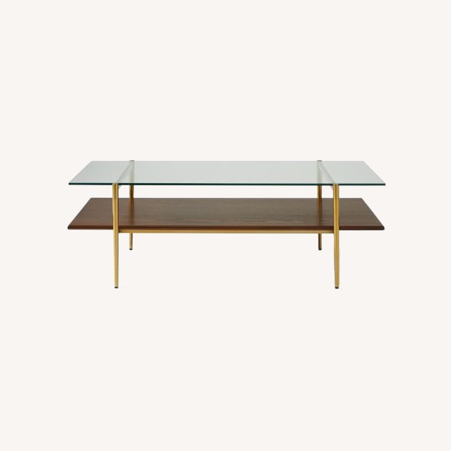West Elm Mid Century Art Display Coffee Table - image-10