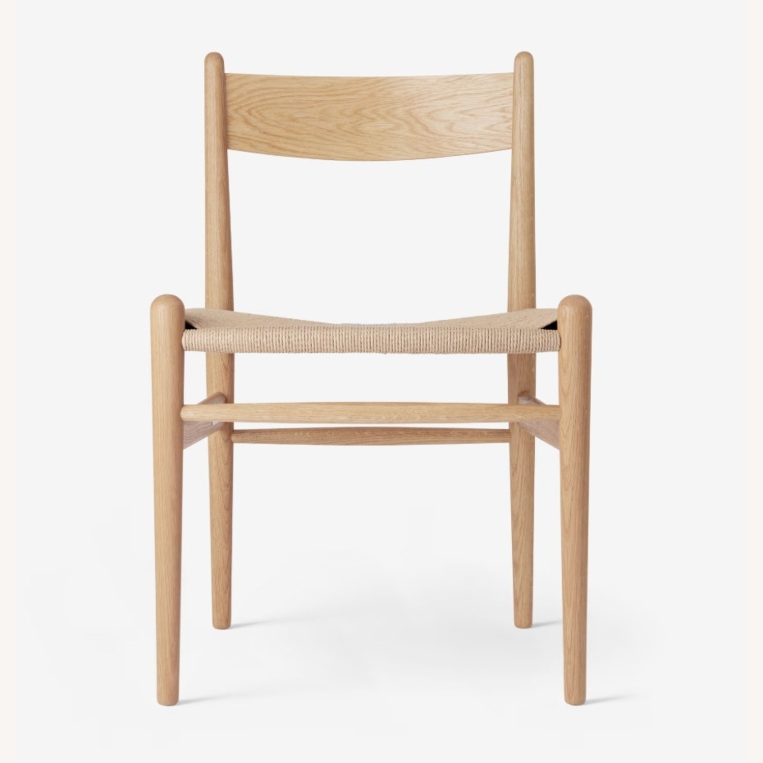 Hans Wegner Natural Wood Dining Chairs - image-1
