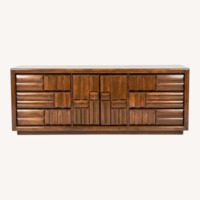 Lane Brutalist 9 Drawer Dreaser