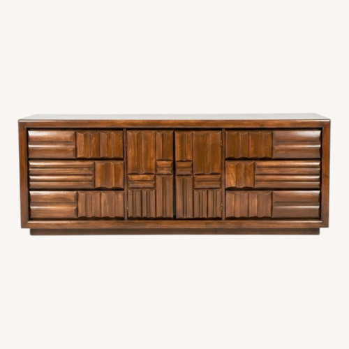 Used Lane Brutalist 9 Drawer Dreaser for sale on AptDeco