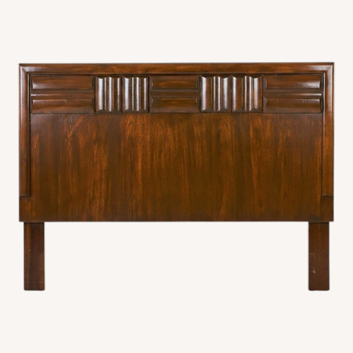 Used Full Size 70’s Lane Brutalist Headboard for sale on AptDeco