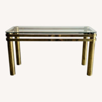 Vintage/Antique Metal Brass Color Console