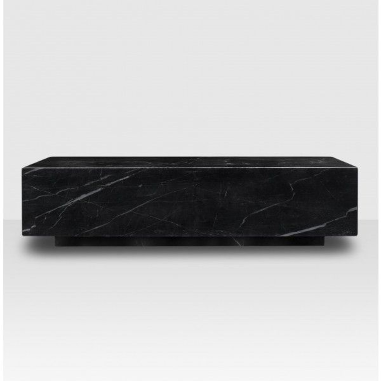 Restoration Hardware Marble Plinth Coffee Table  - image-5