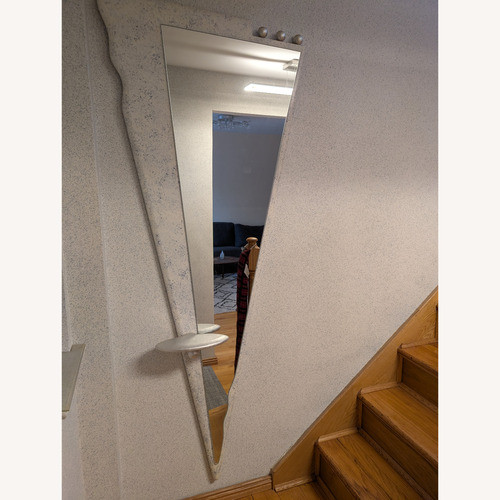 Used Artisanal and Organically Aged Wall Mirror for sale on AptDeco