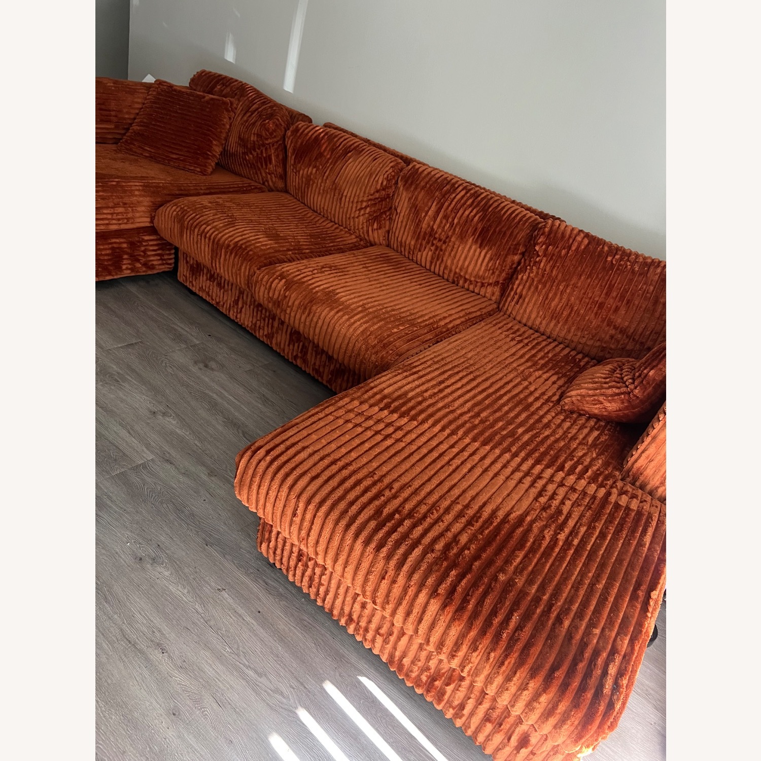Wayfair Wixidiel Orange 3+ Piece Sectional - image-3