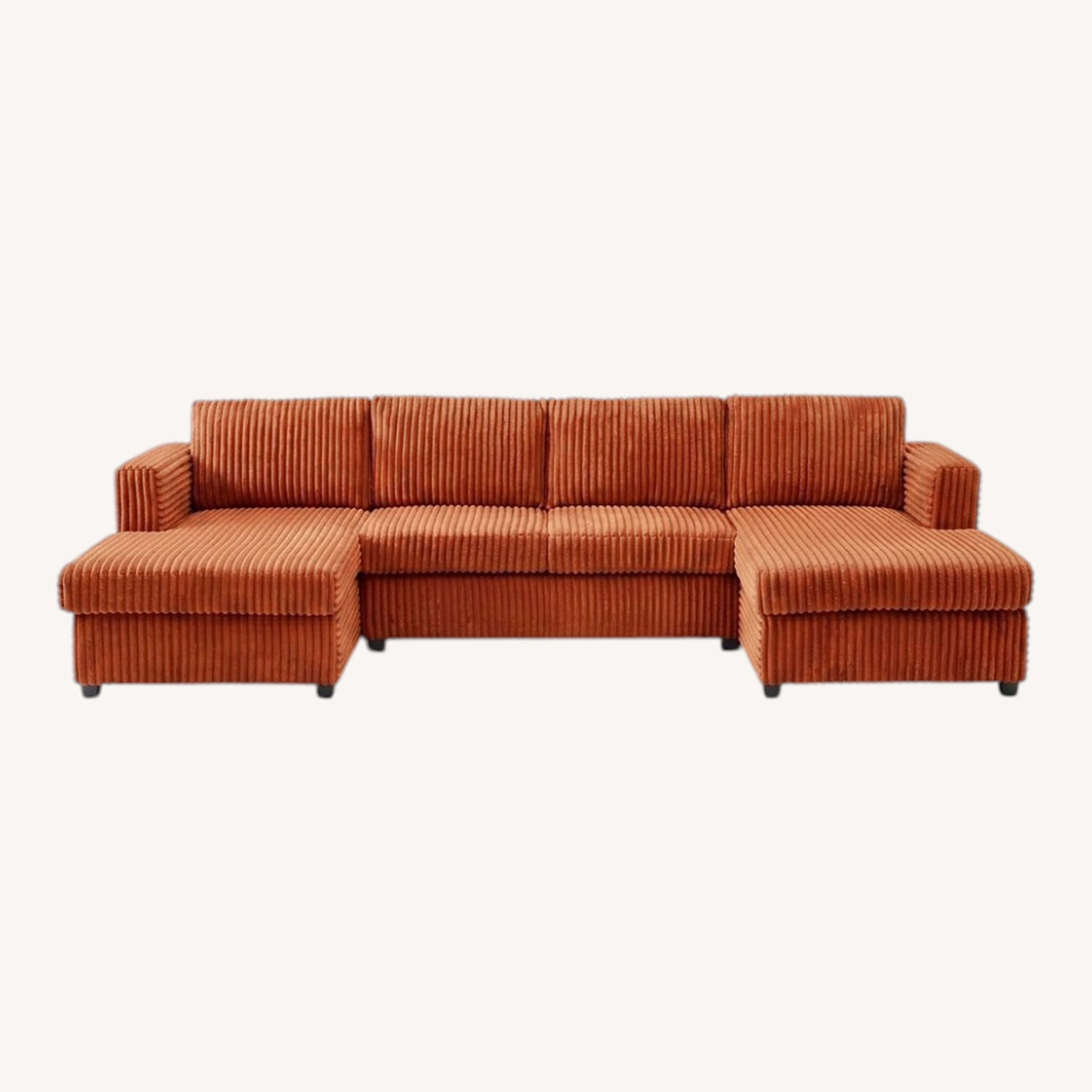 Wayfair Wixidiel Orange 3+ Piece Sectional - image-0