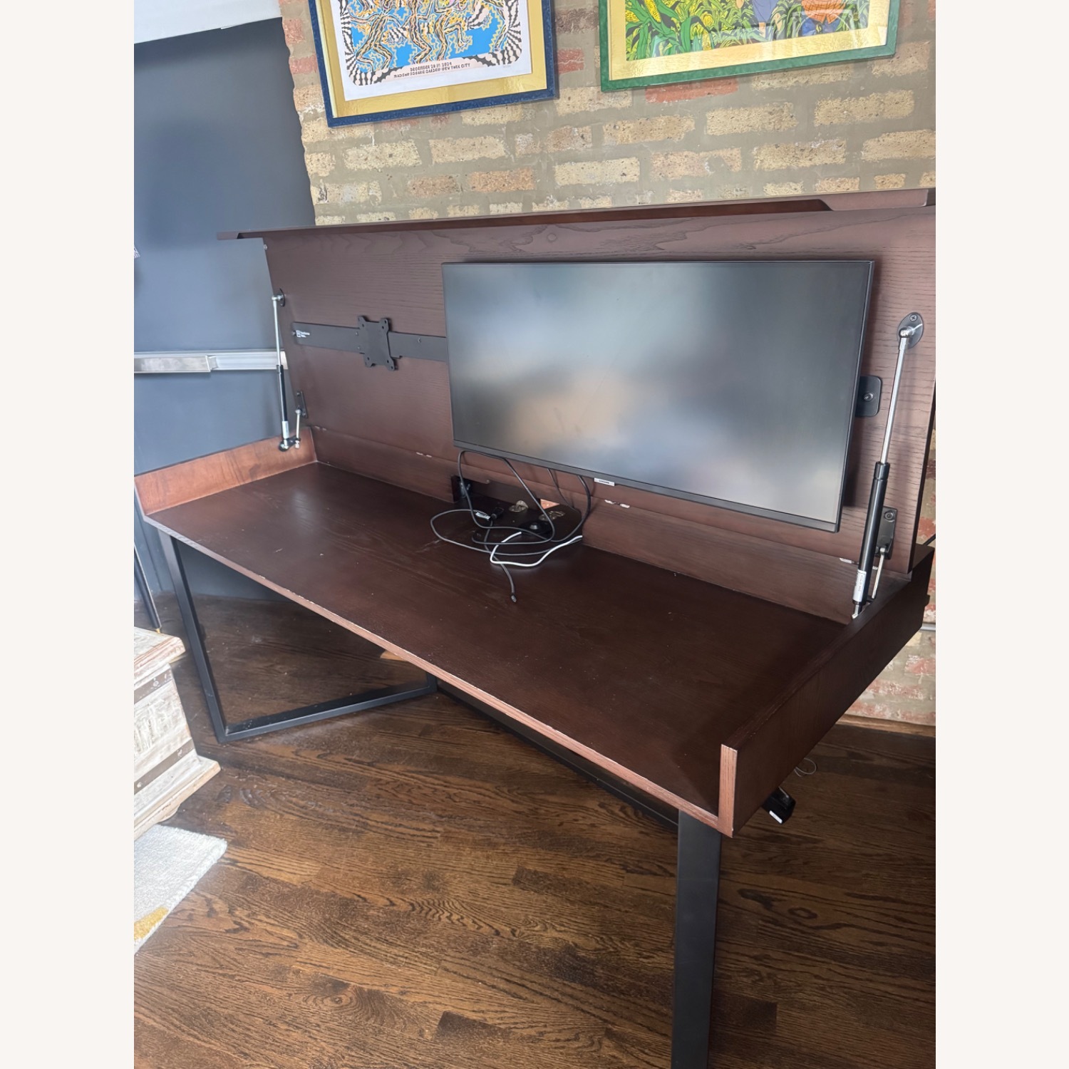 Wood Desk - image-2