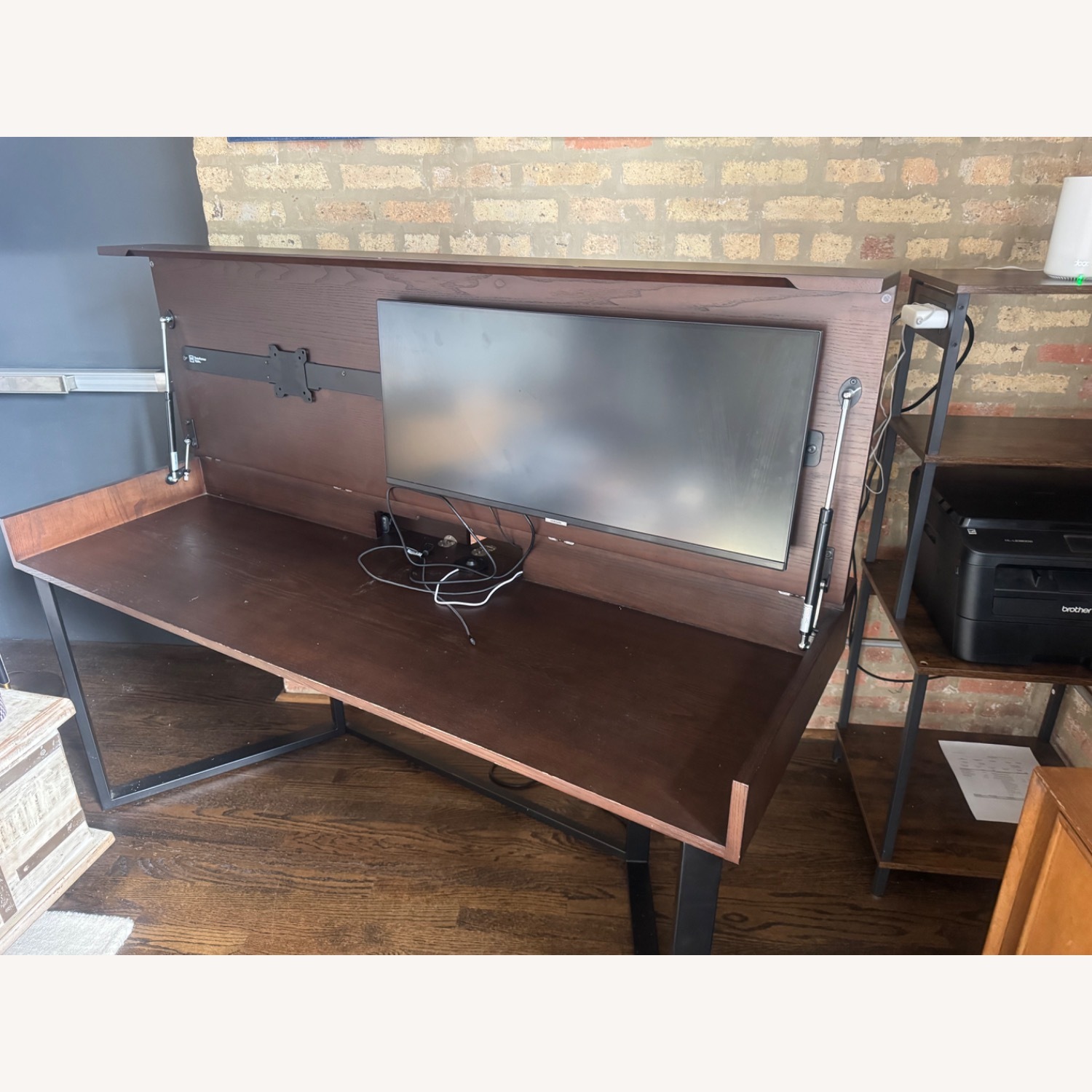 Wood Desk - image-1
