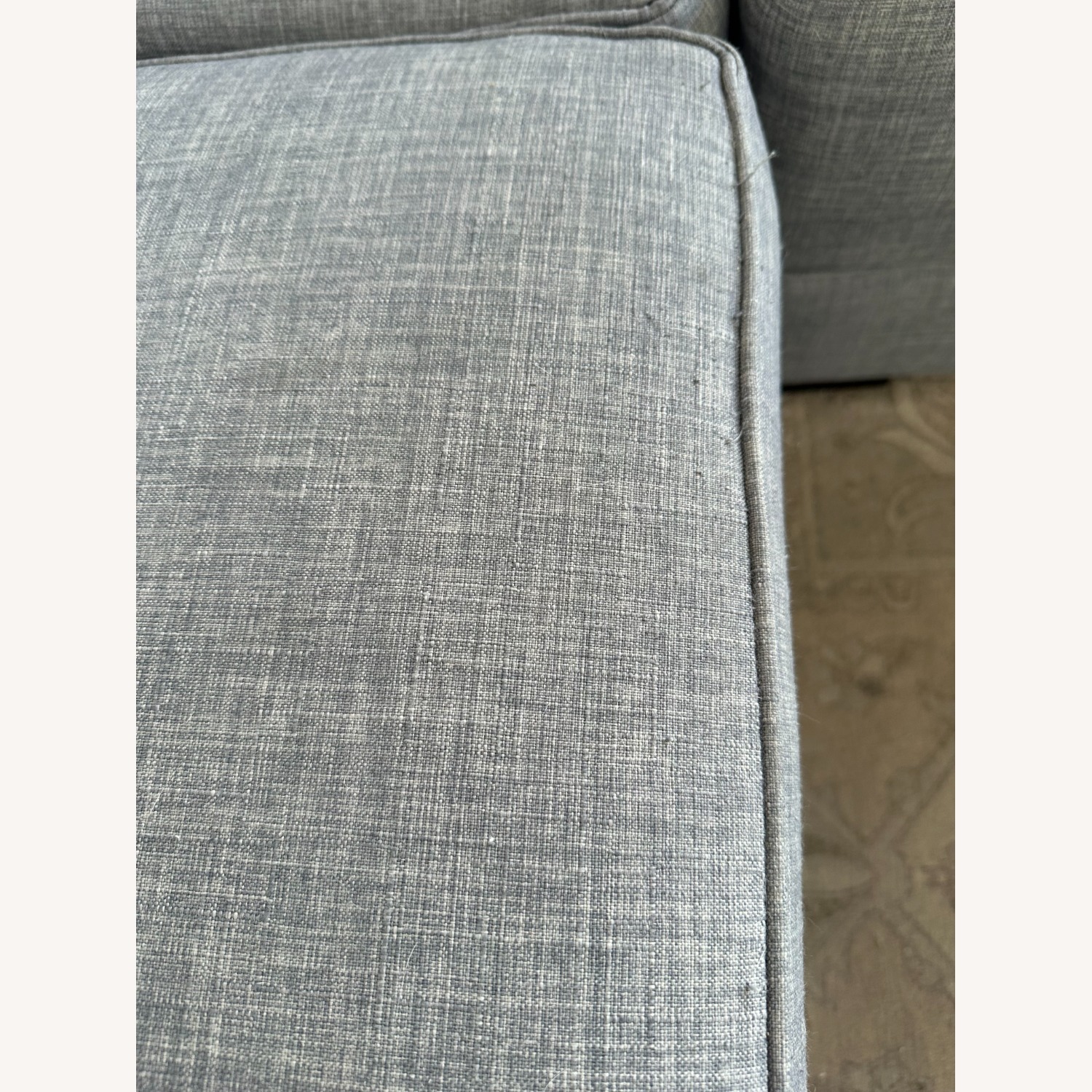 Raymour & Flanigan Light Gray 2 Piece Sectional - image-4