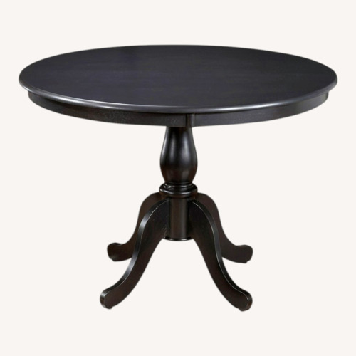 Used World Market Black Wood Dining Sets for sale on AptDeco