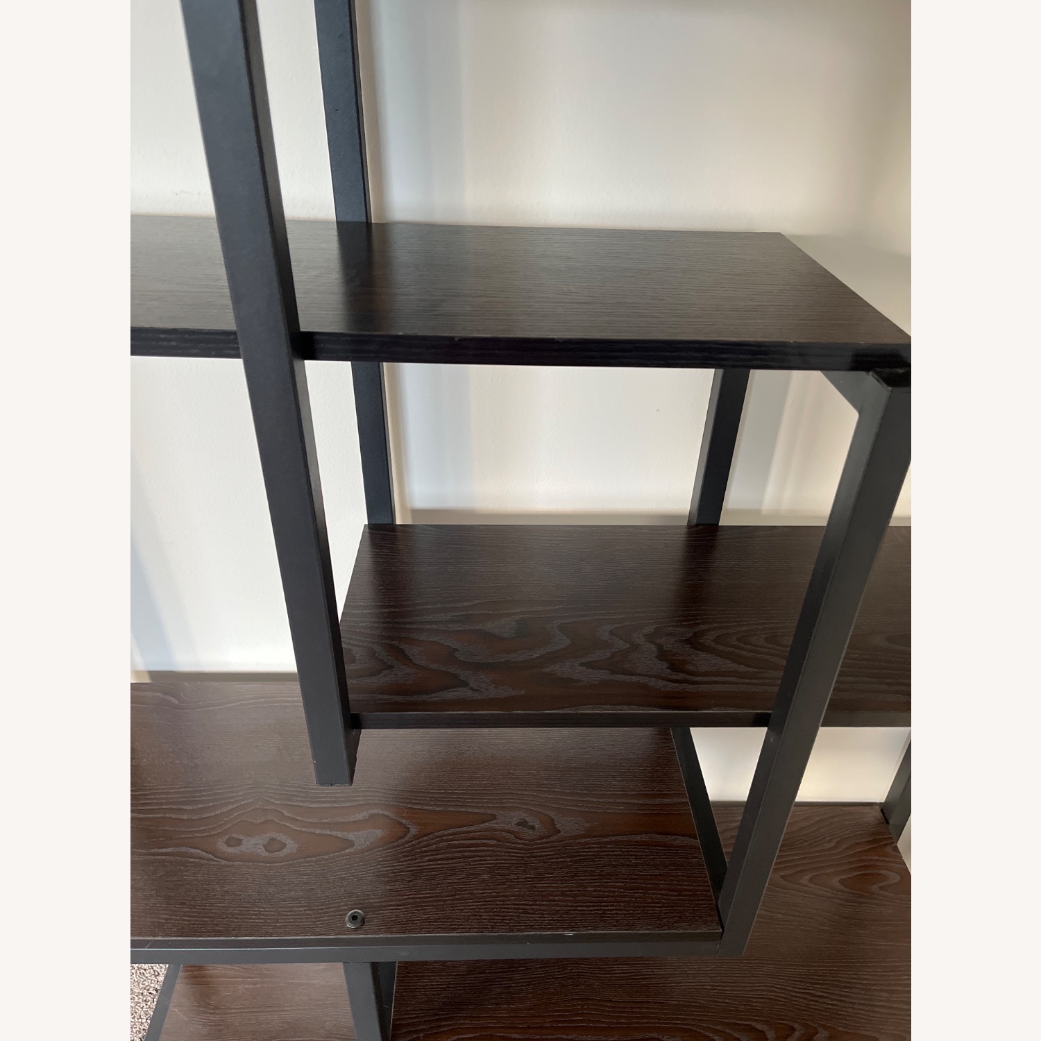 Wayfair Geometric Black Wood Bookcases - image-4
