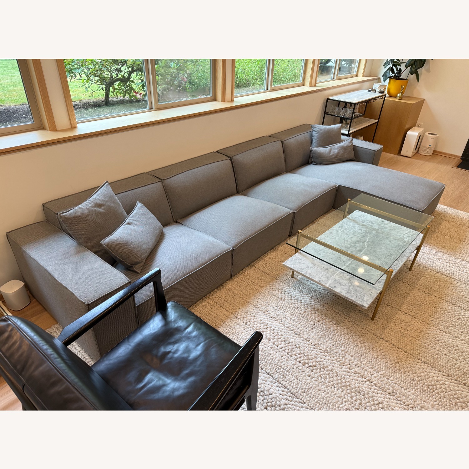 Rove Concepts Porter Light Gray 3+ Piece Sectional - image-2