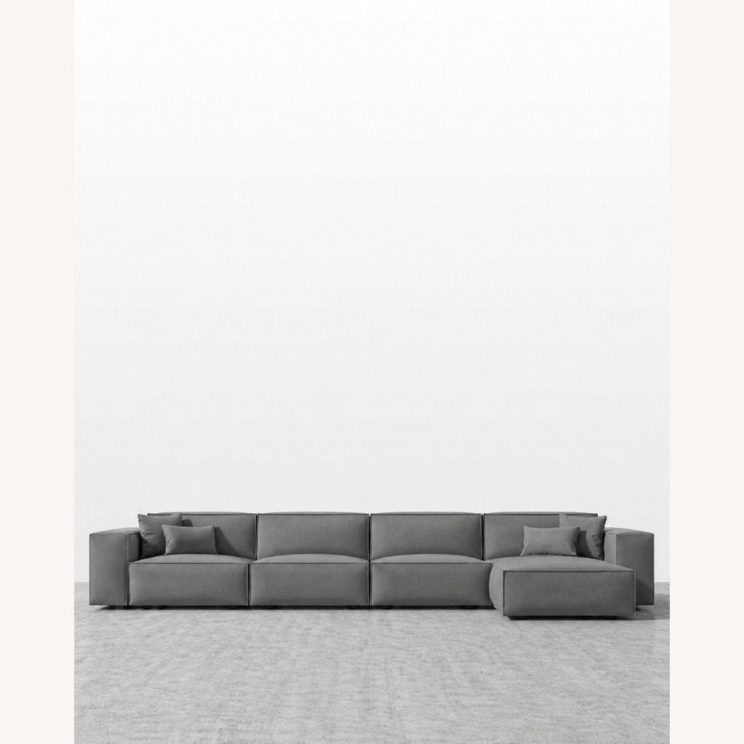 Rove Concepts Porter Light Gray 3+ Piece Sectional - image-11