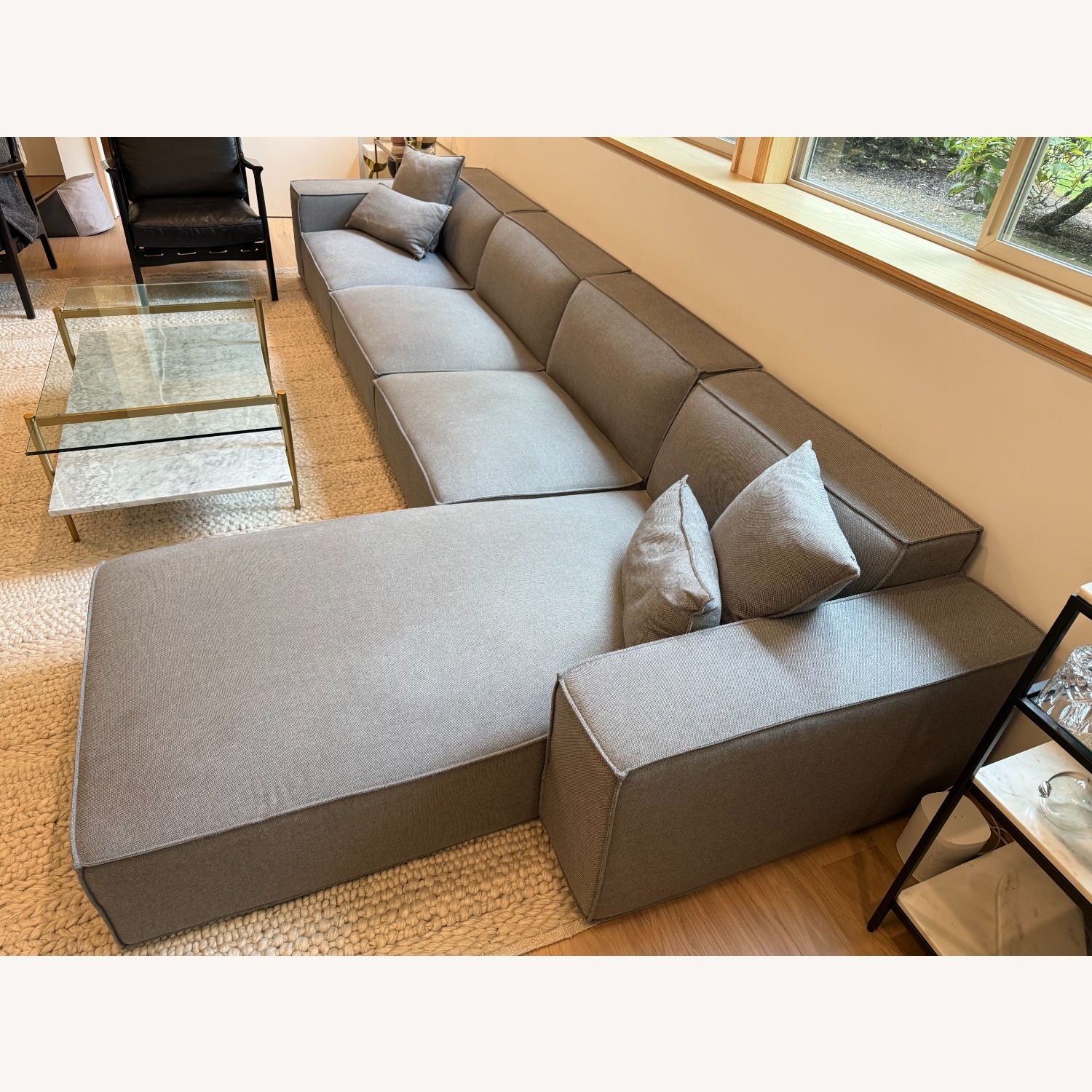 Rove Concepts Porter Light Gray 3+ Piece Sectional - image-3