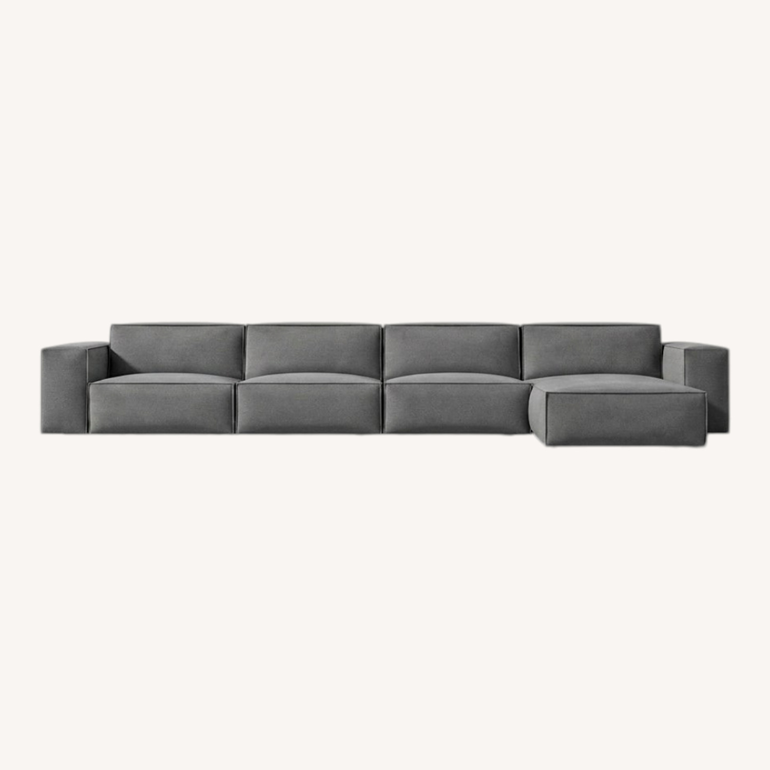 Rove Concepts Porter Light Gray 3+ Piece Sectional - image-0