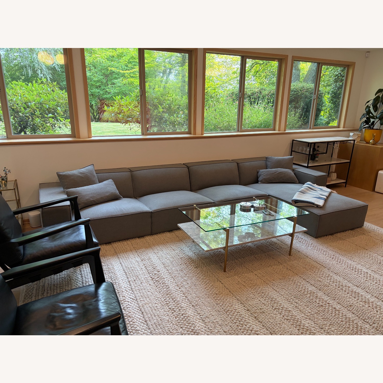 Rove Concepts Porter Light Gray 3+ Piece Sectional - image-7