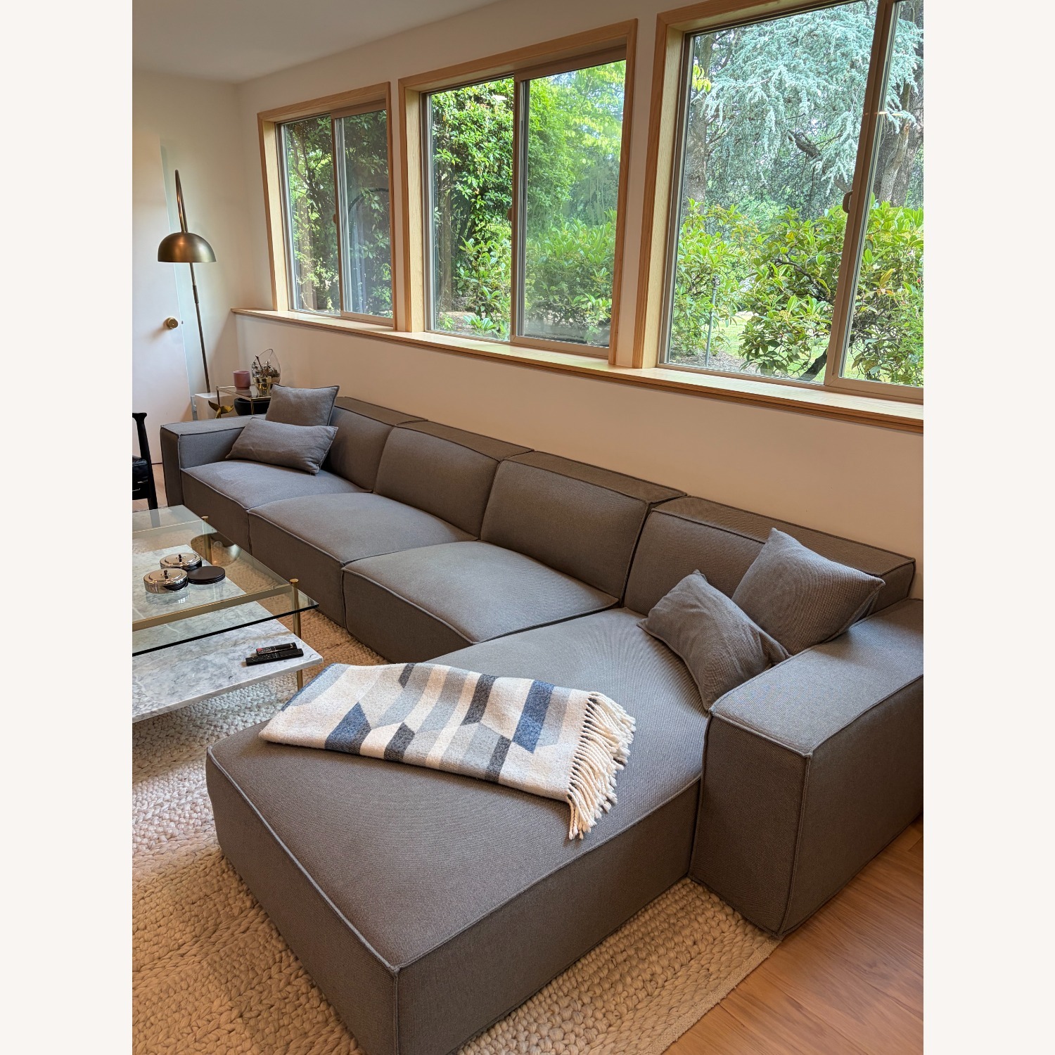 Rove Concepts Porter Light Gray 3+ Piece Sectional - image-6