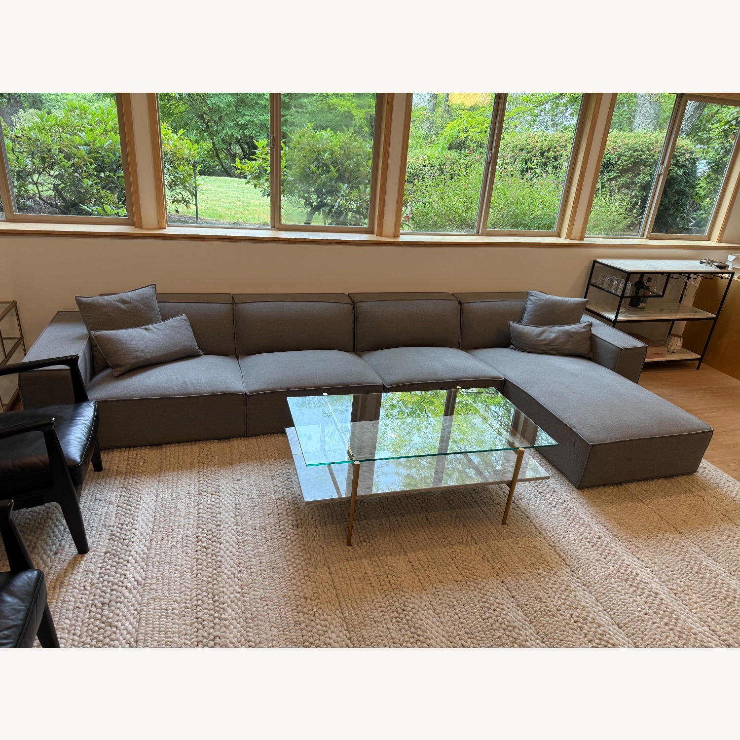 Rove Concepts Porter Light Gray 3+ Piece Sectional - image-10