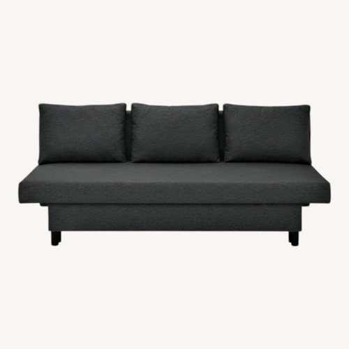 Used IKEA Dark Gray Fabric Sleeper Sofa for sale on AptDeco