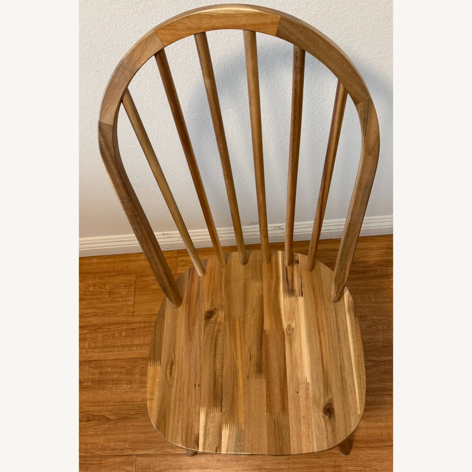IKEA Skogsta Light Brown Wood Dining Chairs - image-2